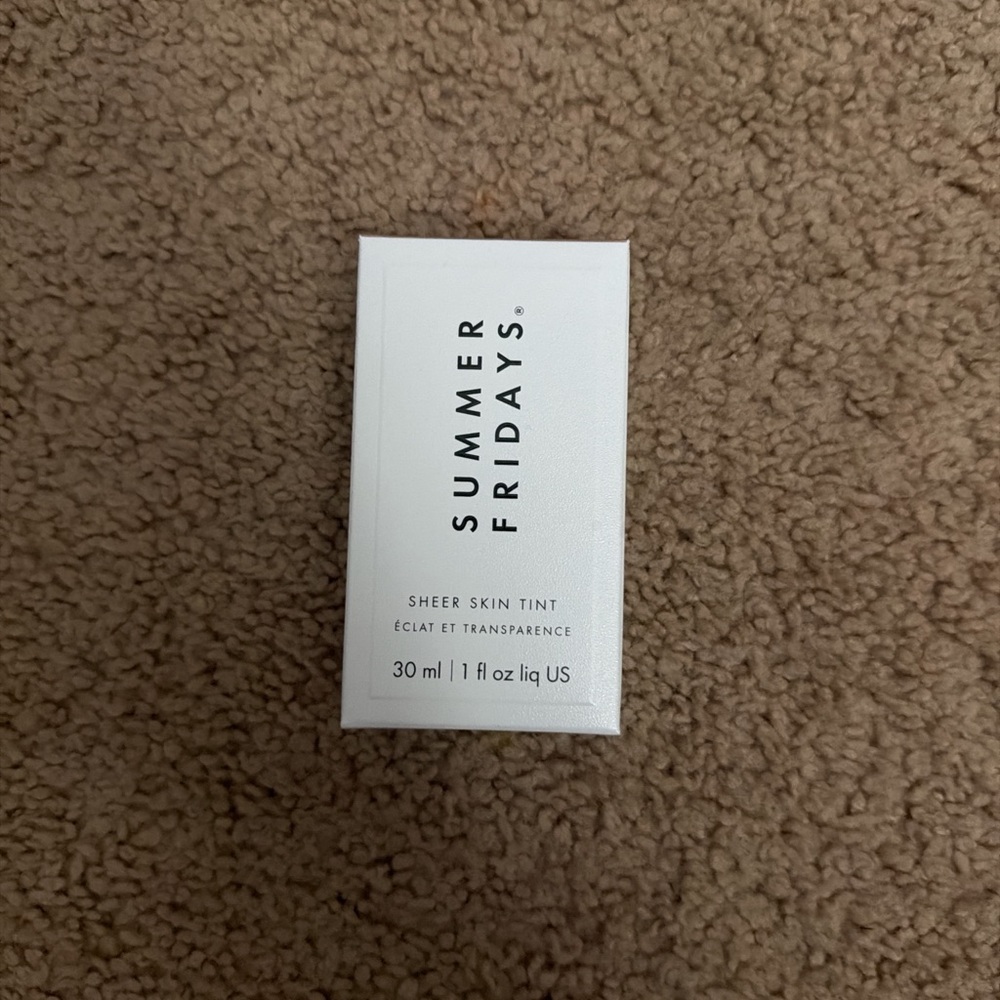 Summer Fridays Lightweight Skin Tint in White Box